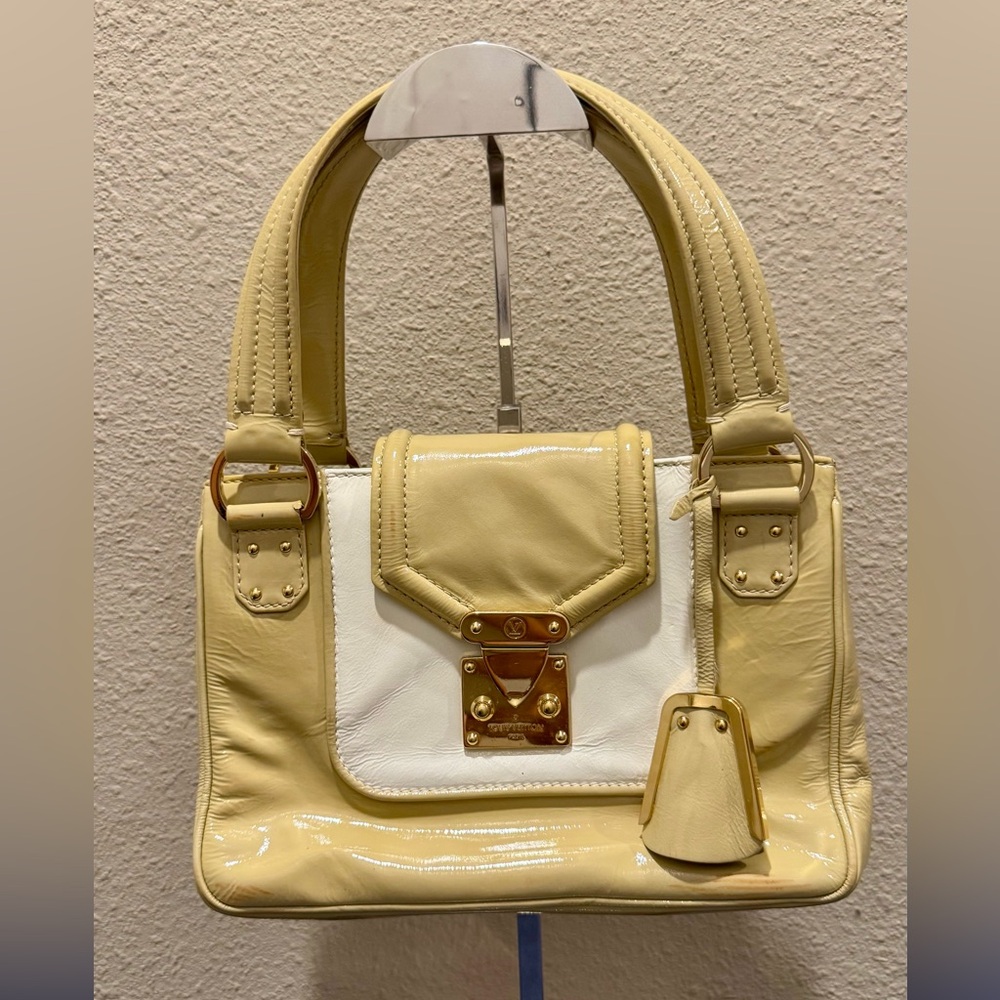 Louis Vuitton 2002-2003 Vernis Cruise Sac Bicolor Handbag